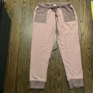 Lucky Brand super soft mauve joggers size XL